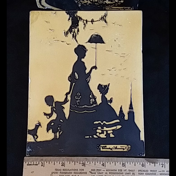 Buckbee & Brehm Chalkware Plaques - Picture 3 of 5